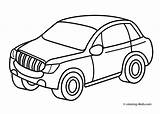 Car Coloring Printable Pages Jeep Transportation Kids Drawing Print Cars Preschoolers Colouring Color Printables Line Getdrawings Pop Police Sheets Clipartmag sketch template
