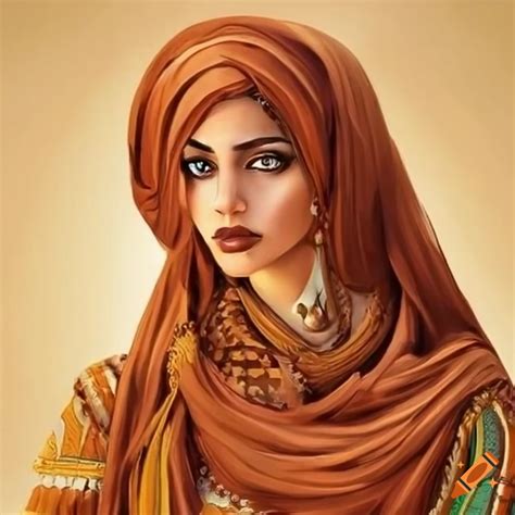ancient arabian woman  craiyon