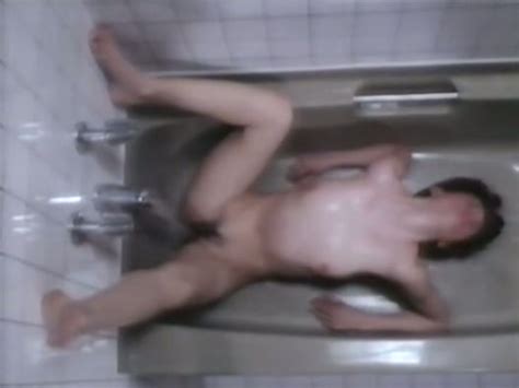 Dark Haired Woman Masturbates Without Hands In Her Empty Bath Mylust