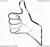 Thumb Clipart Hand Icon Outlined Illustration Baby Vector Royalty Clipartpanda Perera Lal Coloring Template sketch template