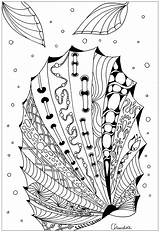 Coloring Zentangle Simple Claudia Pages Adult Print Drawing Zentangles Color Incredible Stock Kids Justcolor sketch template