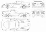 Dodge Viper Srt10 Blueprint Drawingdatabase 3d Modeling Car Desenhos Artigo Coupe Related Posts sketch template