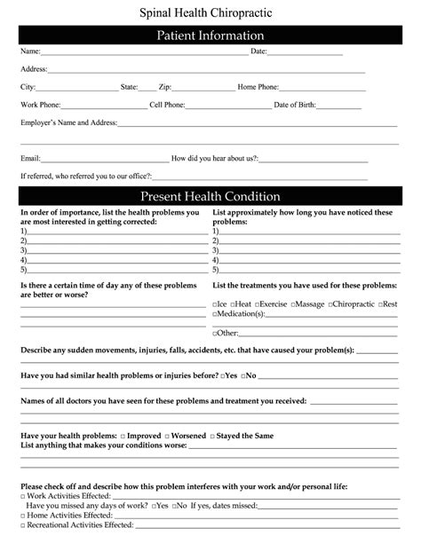 patient intake form  fill  sign printable template