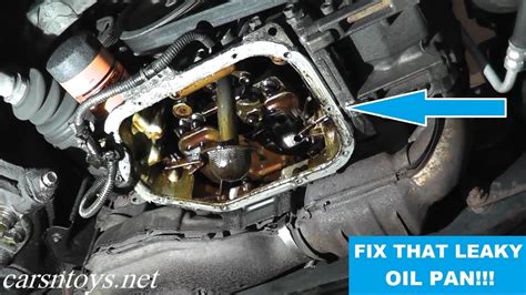 Oil Pan Gasket Replacement with Basic Hand Tools - YouTube