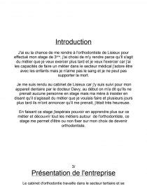 introduction du rapport de stage exemple le meilleur exemple