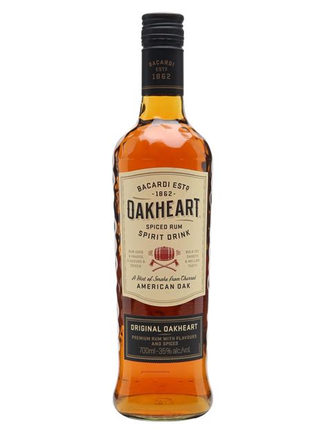 buy bacardi oakheart spiced rum recommended  caskcartelcom