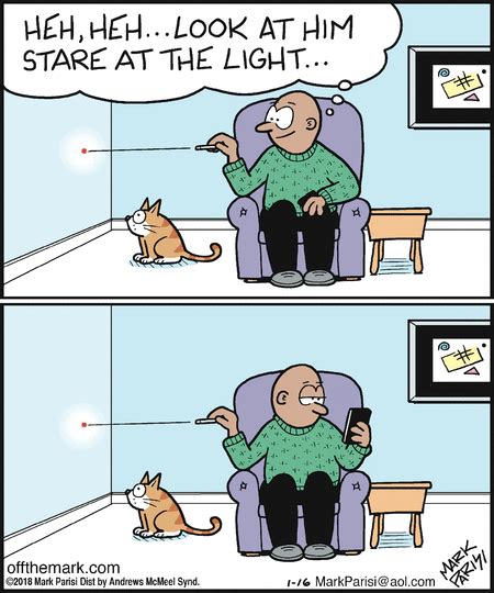 off the mark by mark parisi for january 16 2018 funny dumb cats funny cats funny