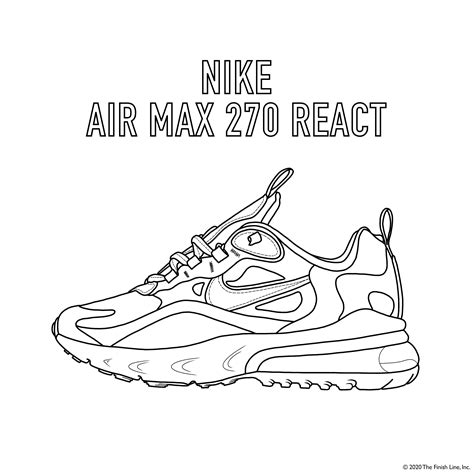 nike af shoes colouring pages sketch coloring page