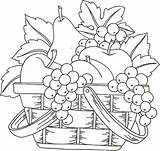 Para Coloring Pages Fruit Choose Board Mundo Encantado Drawing Basket sketch template