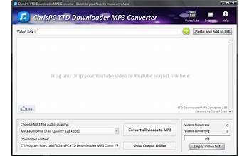 ChrisPC YT Downloader MP3 Converter screenshot #4