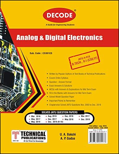 Decode Analog And Digital Electronics For Jntu H 18 Course Ii I