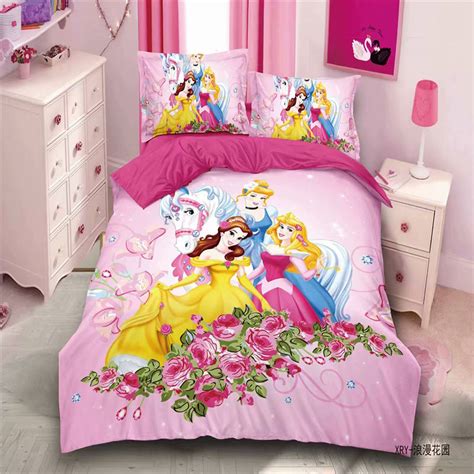 Frozen Elsa And Anna Bedding Set Twin Size Bed Sheets For
