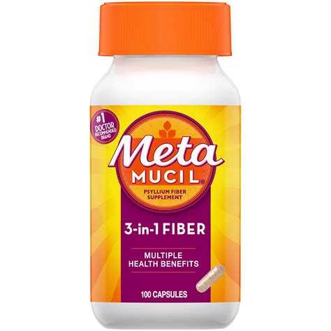 metamucil fiber therapy  regularitydaily fiber supplement capsules