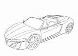 Voiture Tuning Transport Coloriages sketch template