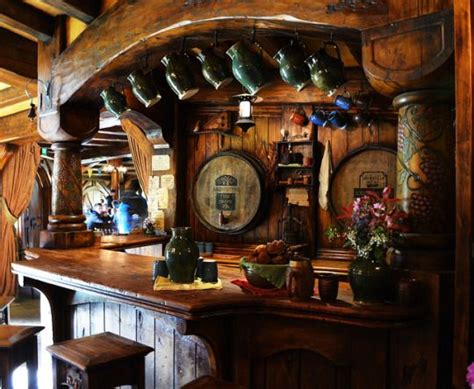 green dragon bar hobbit house hobbit hole cozy cottage