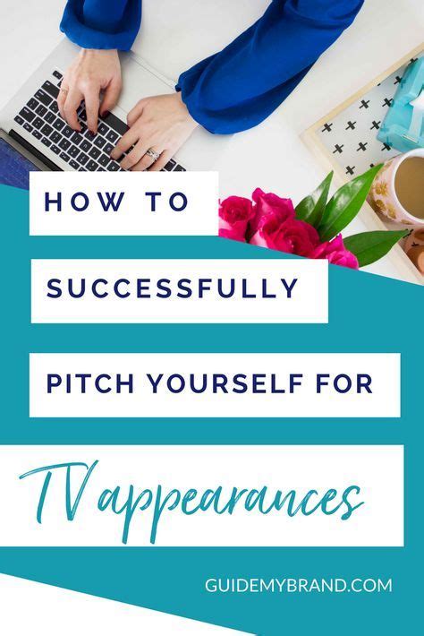successfully pitch   tv appearances public