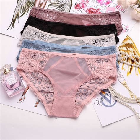 spandcity floral embroidered lace sexy women underwear modern hollo out