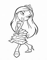 Coloring Fairy sketch template