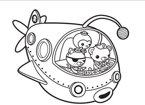 gup  coloring page octonauts gups coloring pages  getcoloringscom
