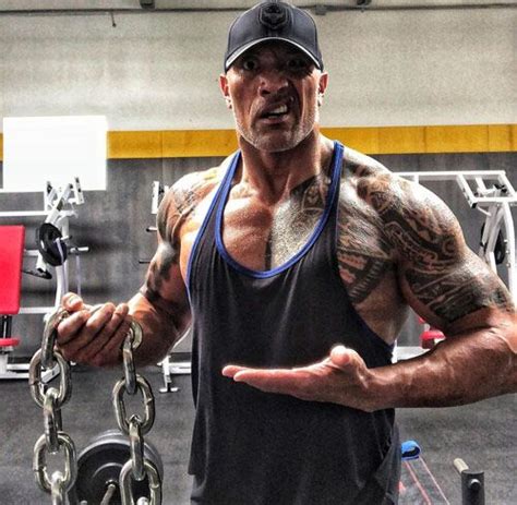 the rock uses chains in his workouts heres how you can use them too