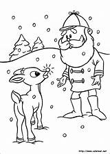 Rudolph Coloring Red Pages Nosed Reindeer Misfit Reno Toys Easy El Drawing Dibujos Book Para La Colorear Snowman Sheets Nose sketch template