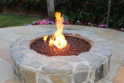 Discover In Ground Fire Pit Ideas Exotic Pebbles And Glass