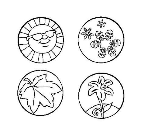 seasons   year coloring page coloringcrewcom coloring pages