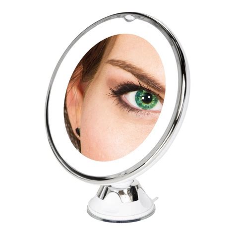 magnifying makeup mirror  led light  degree swivel