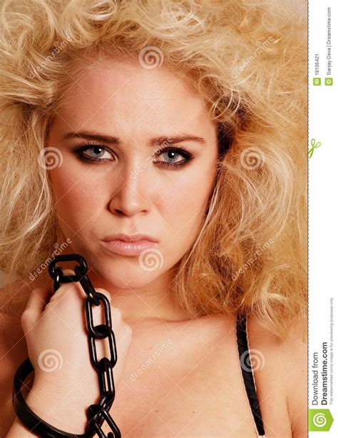 Blonde Bondage Mistress Stock Image Image Of Cute