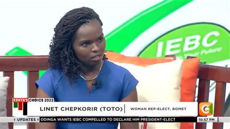 Watch Linet Toto Women Rep Elect Bomet County Jkl Full Interview ️