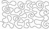 Pantograph Meandering Swirl sketch template