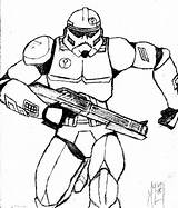 Clone Wars Coloring Trooper Star Pages Storm Sketch Troopers Drawing Assassin Stormtrooper Captain Rex Cad Bane Fett Crayola Colouring Color sketch template