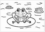 Frogs Justcolor sketch template