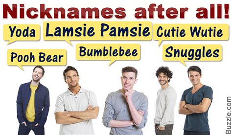 silly and funny nicknames for guys take your pick girls