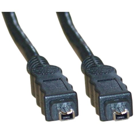 cable ieee  pp firewire black  compatible cable