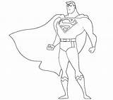 Superman Bohater Pintar Kolorowanka Druku Justicia Pokoloruj Childrencoloring sketch template