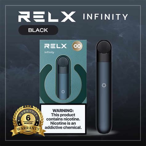 relx infinity black  kardinal stick