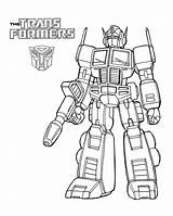 Transformers Prime Optimus Coloring Printable Pages Cartoon Kids Categories sketch template