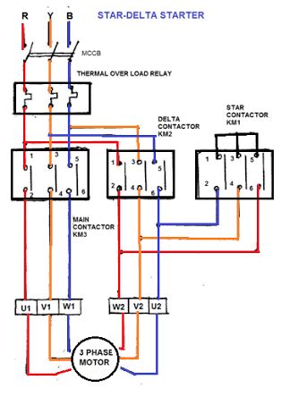 phase star delta motor connection diagram  lysanns