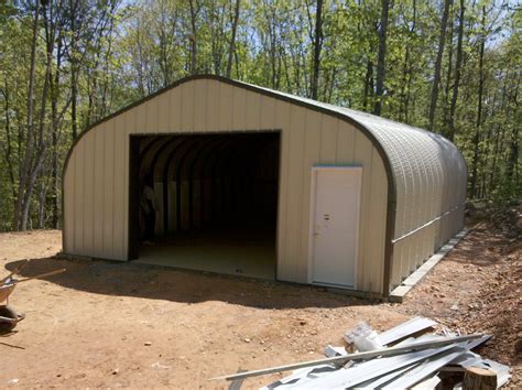 p model quonset style building
