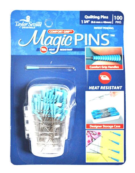 taylor seville comfort grip magic pins