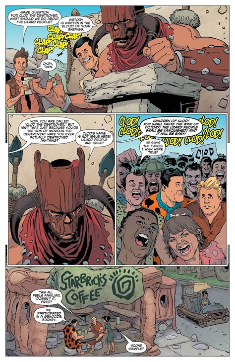 Weird Science Dc Comics The Flintstones 5 Review And