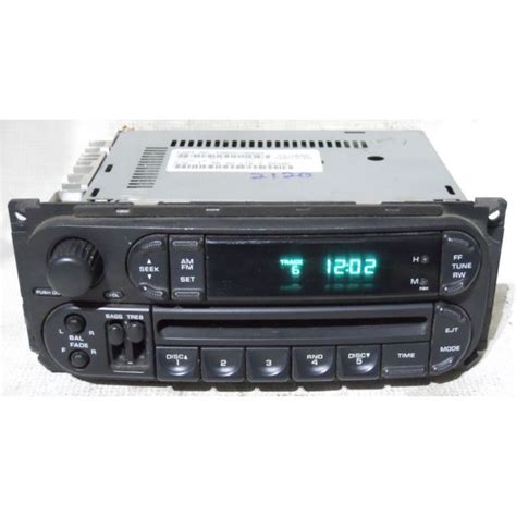 dodge durango   factory stereo cd player radio paf