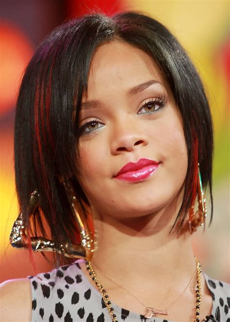 Rihanna Red Lipstick Rihanna Looks Stylebistro