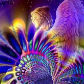 Image result for PICTURES OF COLORFUL PINK PURPLE HOLY ANGELS