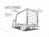 Truck Coloring Work Box Book Learning Trucks Swiss Knife Army sketch template