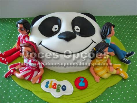doces opções panda e os caricas para o aniversário do tiago bolos pinterest pandas