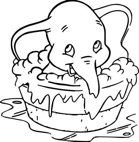 disney dumbo elephant coloring pages elephant coloring page disney