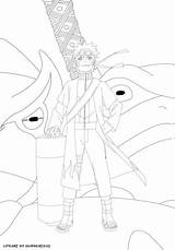 Naruto Modo Sennin Colorir sketch template