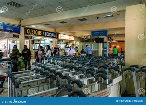 zanzibar island tanzania circa january  interior  zanzibar airport editorial